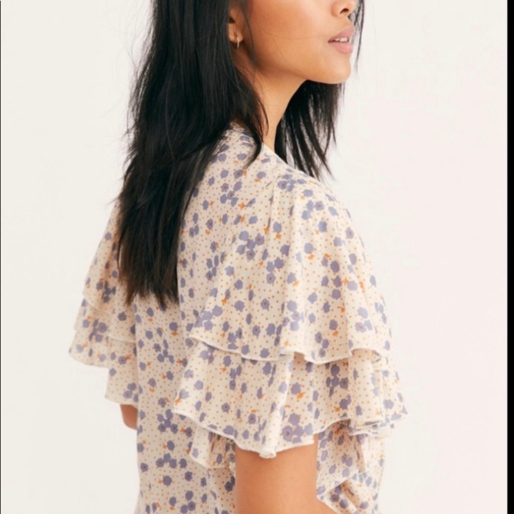 Free People bodysuit call me later ivory comb NWOT never worn.